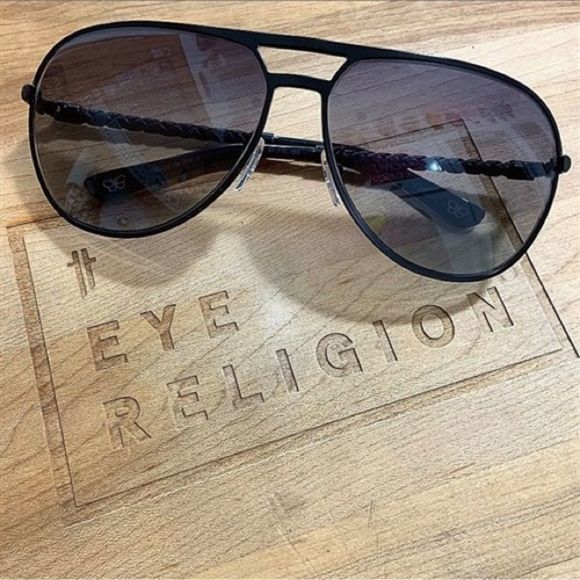 Bottega Veneta 0102 Leather Vintage Sunglasses - Picture 1 of 8